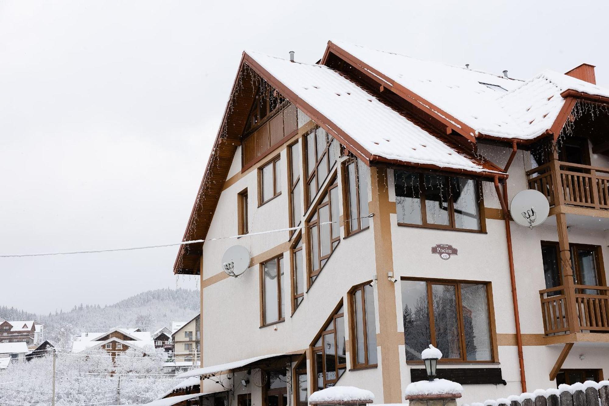 Hotel Zatyshok Nad Prutom Bukowel Exterior foto